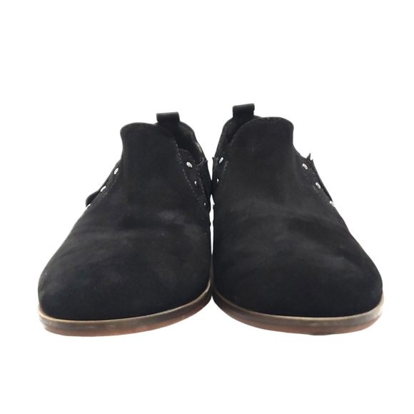 Clarks Womens Trish Bell Suede Studded Slip On Heel Booties Shoes Sz 10M - Picture 6 of 13